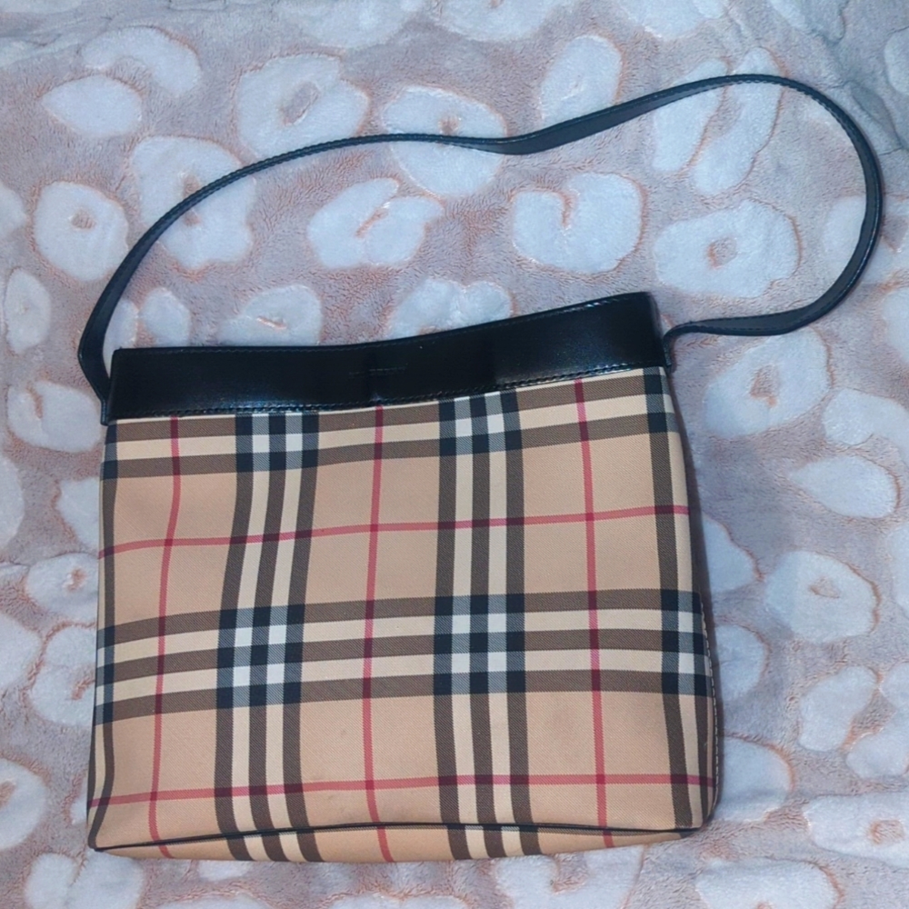 Vintage Burberry London Shoulder Bag